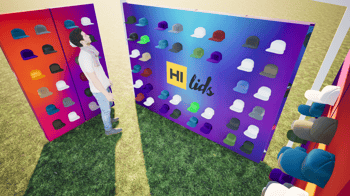 HiLids Booth design